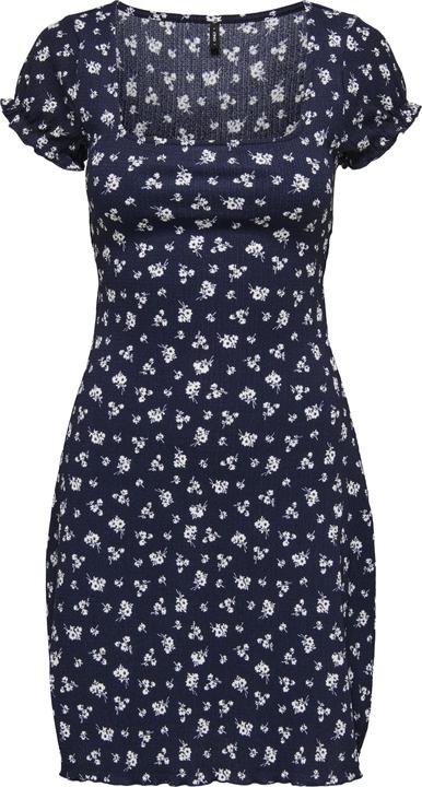 Only Normal geschnitten V-Ausschnitt Glockenärmel Midikleid Kleid (S)