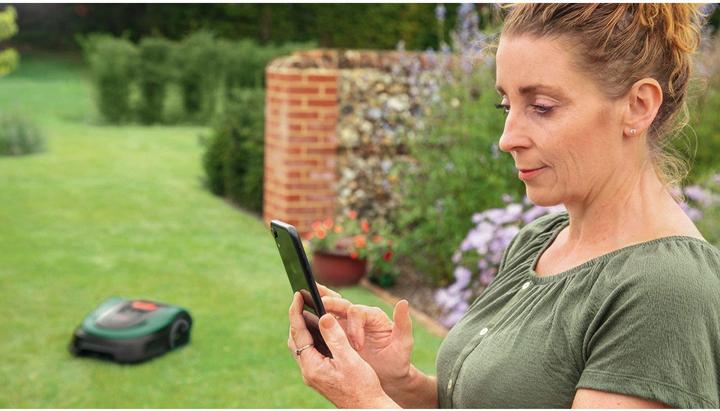 Actual product image Bosch Home & Garden Indego M+ 700 robotic lawnmower (700 m²)