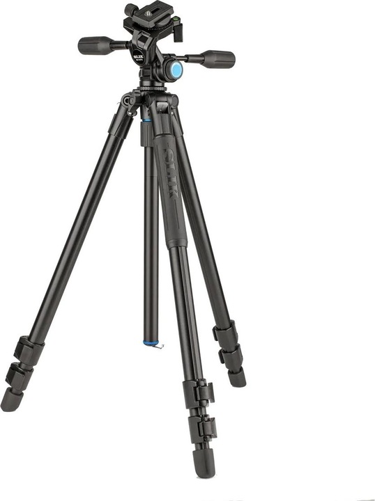 Actual product image Slik PRO AL-523-3WFC 3-way head tripod kit (Metal)