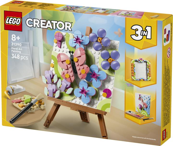 Produktbild LEGO Deko-Blumengemälde (31390, LEGO Creator Expert)
