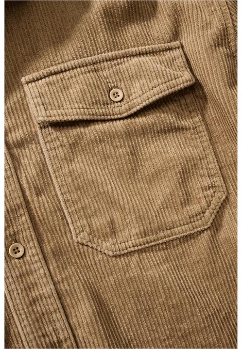Produktbild Brandit Corduroy Classic Langarm-Shirt Grösse 6XL Farbe Kamel (6XL)