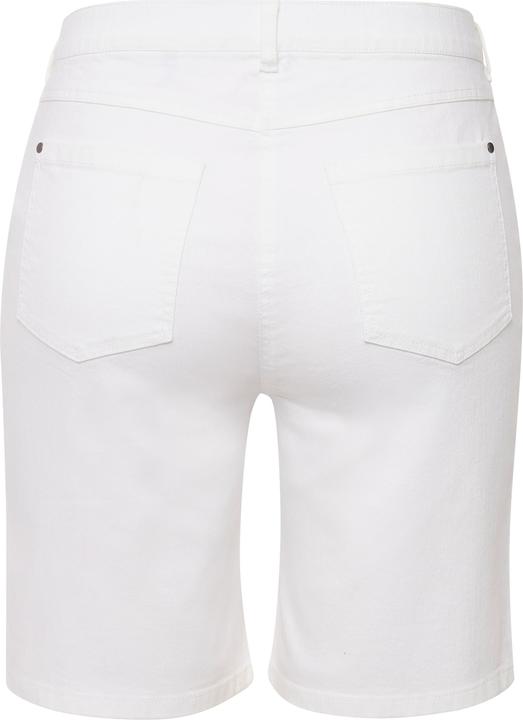 Actual product image Ulla Popken Basic Denim Mandy Bermuda Shorts (60)