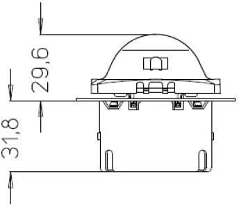 Produktbild Kopp UP-Bewegungsmelder 180° arktis-weiss (10 m)