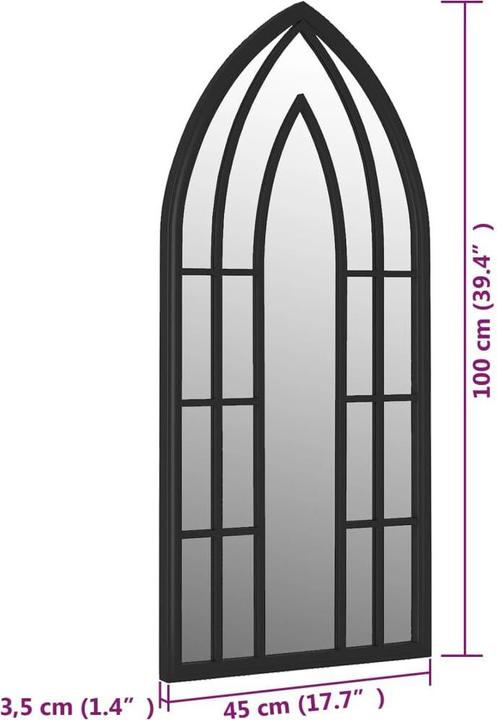 Immagine prodotto vidaXL Spiegel (100 x 45 cm)