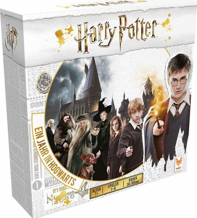 Produktbild Asmodée Harry Potter: Ein Jahr in Hogwarts (Deutsch, 1 - 8 Spieler)
