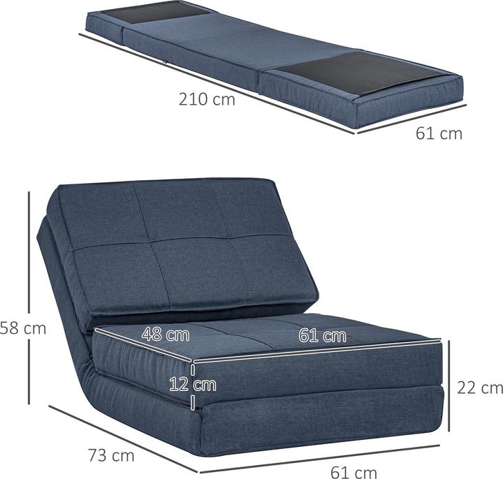 Actual product image Homcom Floor sofa