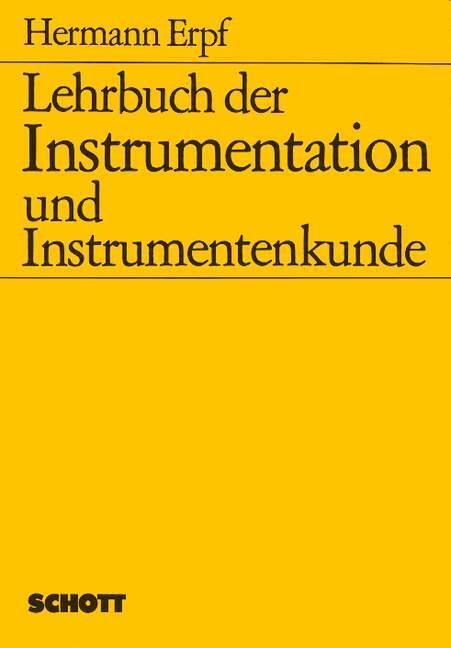 Produktbild Lehrbuch der Instrumentation und Instrumentenkunde (Deutsch, 1976)
