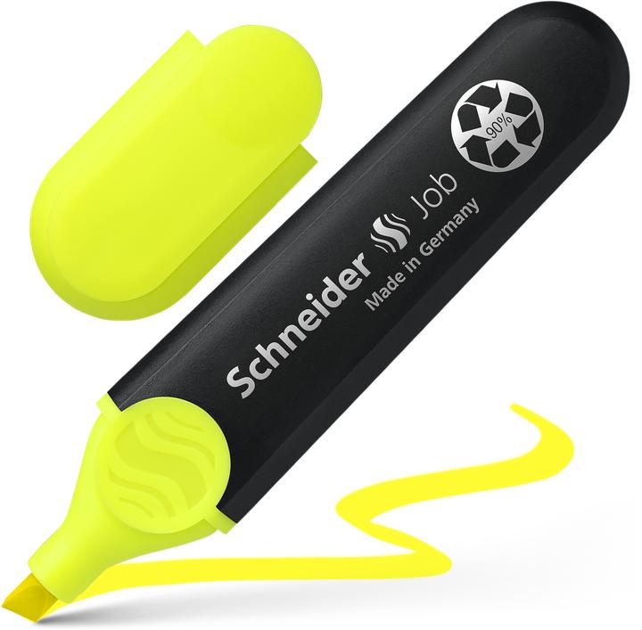 Produktbild Schneider Textilmarker Job Gelb (Gelb, 5 mm, 1 x)