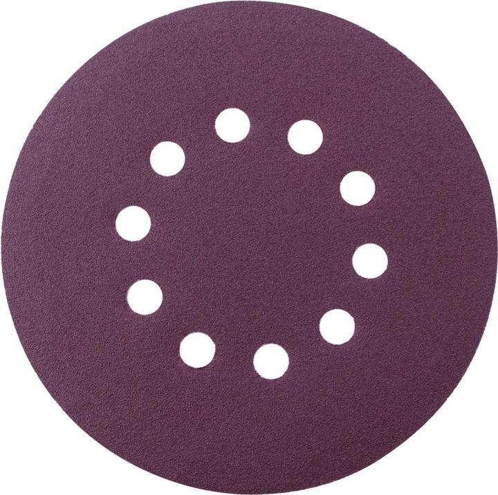 Image du produit Scheppach Papier abrasif rond Ø 215 mm K 120 Jeu=10 pièces (K 120)