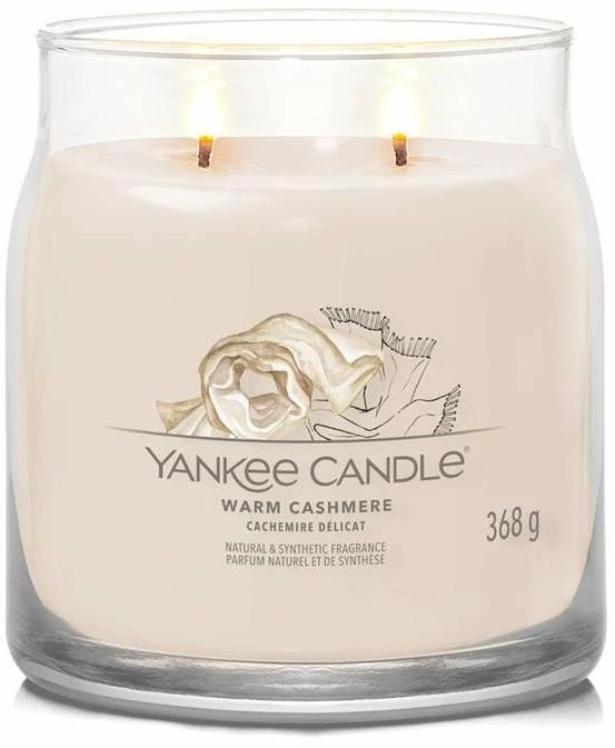 Actual product image Yankee Candle Warm Cashmere Signature Medium Jar Scented Candle
