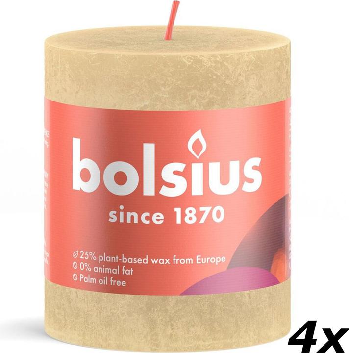 Image du produit Bolsius Lot de 4 bougies (4 pcs)
