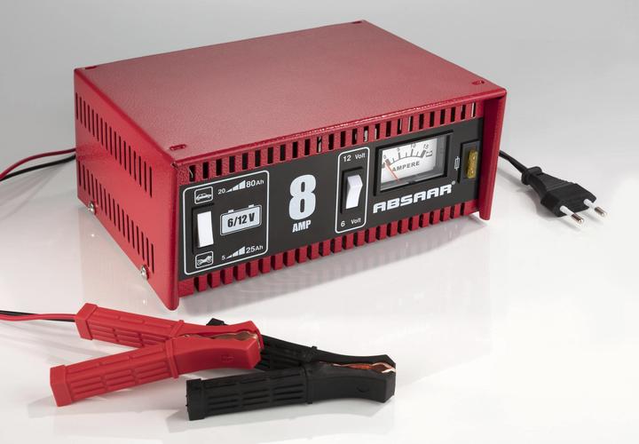 Produktbild Absaar Batterieladegerät 8A 6/12V Motorrad (12V, 6V, 8 A)