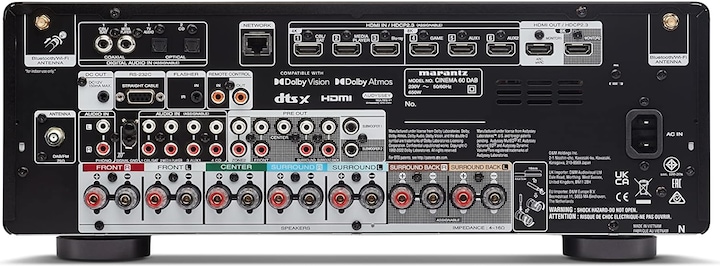 Produktbild Marantz Cinema 60 DAB 7.2 AV Receiver mit 8K Video *schwarz* (7.2 Kanal, DAB, FM)