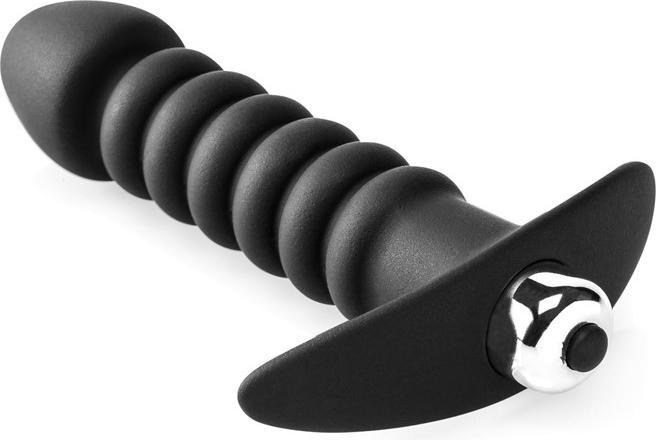 Produktbild Zenn Premium Ribbed Butt Plug with Strong Vibrating Bullet