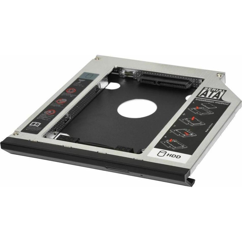 CoreParts 2:nd bay HD Kit SATA 9,5mm, SSD + Festplatte Zubehör