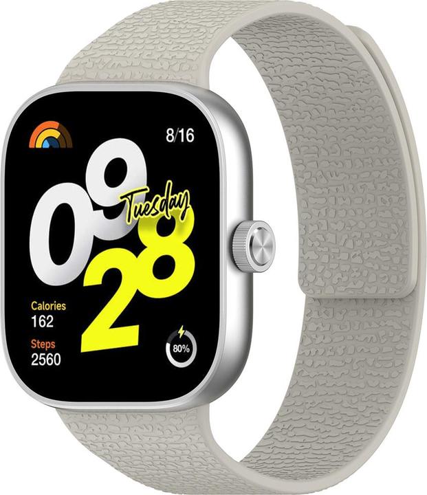 Image du produit Techsuit - Watchband (W016) - Xiaomi Smart Band 9 Pro / 8 Pro / Redmi Watch 4 / Watch 5 - Grey (Silicone)