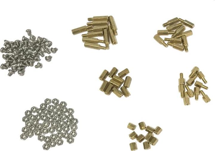 Produktbild Play-Zone 150-Teiliges Set mit Abstandshaltern 6mm 15mm Schrauben un