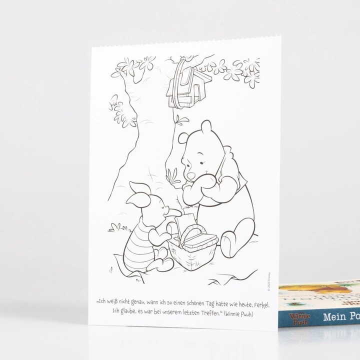 Produktbild Winnie Puuh: Mein Postkarten-Buch (Deutsch, 2023)