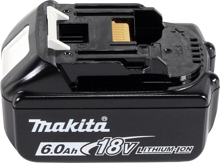 Produktbild Makita DGA 452 G1J Akku Winkelschleifer 18 V 115 mm + 1x Akku 6,0 Ah + Makpac - ohne Ladegerät (115 mm)