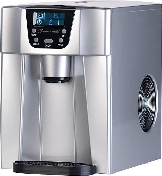 Image du produit Rosenstein & Söhne Machine à glaçons premium avec distributeur de glaçons & d'eau froide, 2 litres