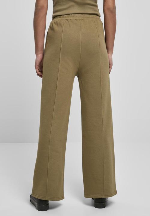 Image du produit Urban Classics Pantalon de sweat droit Pin Tuck pour femmes (S)