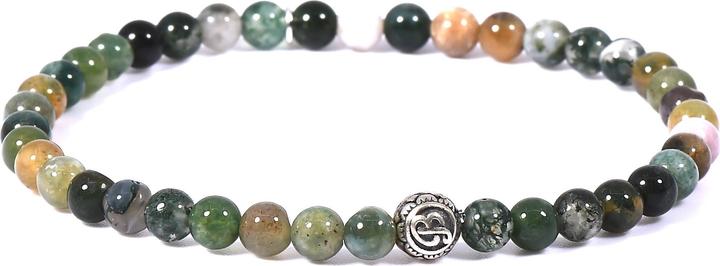 Image du produit Balibay Melinda (18 cm, Agate de mousse, Agate, Pierre précieuse, Or 14 carats)