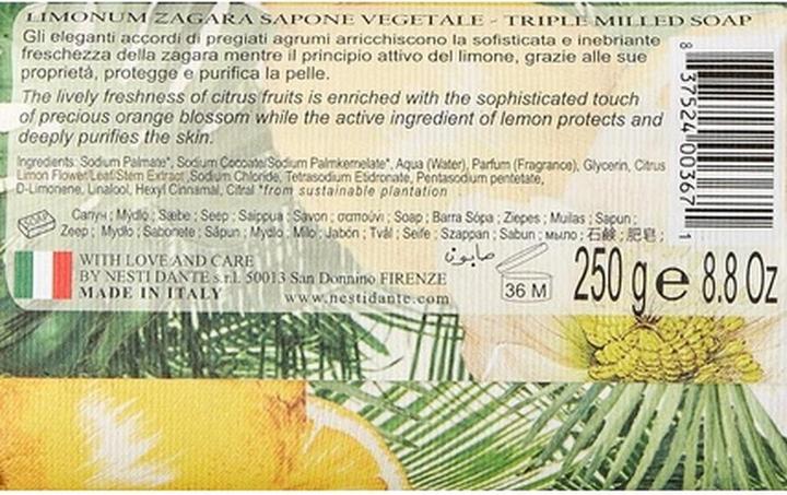 Produktbild Nesti Dante Limonum Zagara (Hartseife, 250 g)
