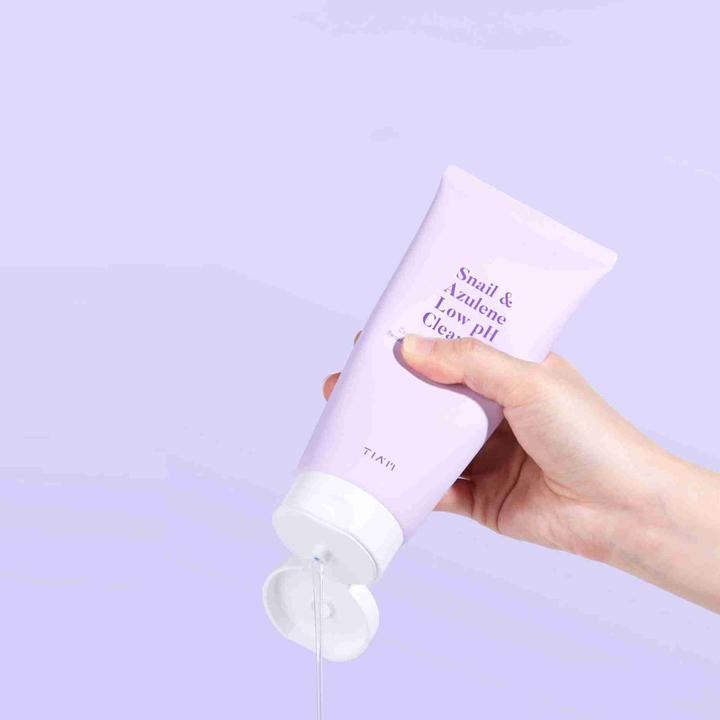 Image du produit Tia'm TIAM Snail & Azulene Nettoyant à faible pH (Lingettes nettoyantes pour le visage, 200 ml)