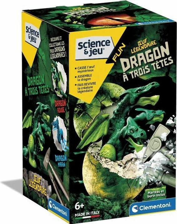 Zapf Creation Drache Legendary egg - Dragon has three heads