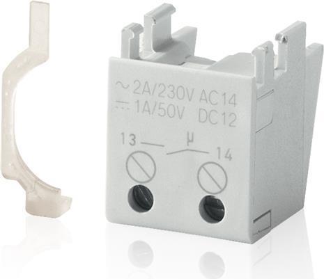 Actual product image ABB Auxiliary contact 1 NO 250