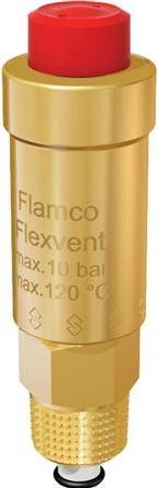 Flamco Purgeur FleXvent 1/2 droit - Incl.