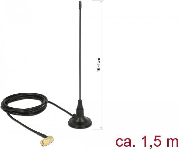 Produktbild Delock Antenne Peitschen-Antenne (2.50 dB, Antennenkabel)