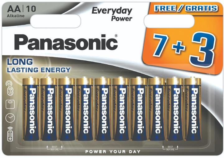Produktbild Panasonic Everyday Power battery LR6EPS/10BW (7+3) (10 Stk., AA)