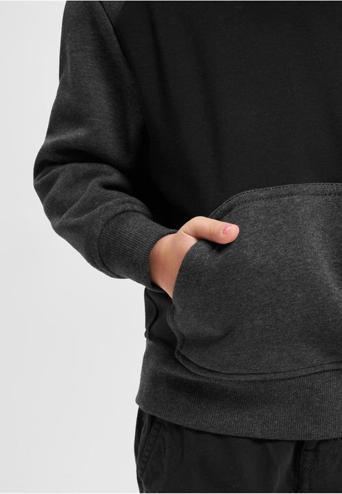 Produktbild Urban Classics Boys 2-Tone Fake Raglan Hoody (122, 128)