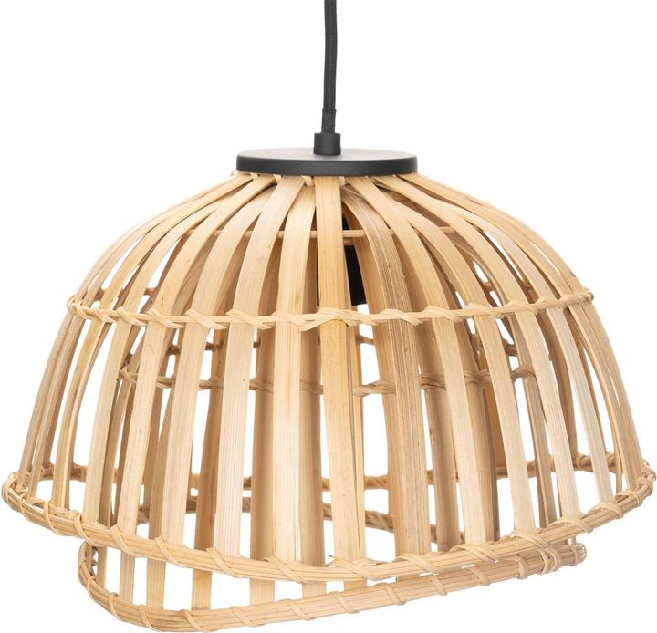 Produktbild Lindby Dabila Pendelleuchte Ø30 Bamboo (E27)