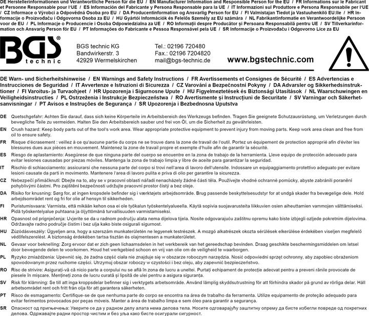 Image du produit BGS Power socket wrench insert hexagonal (55 mm, 30 mm)