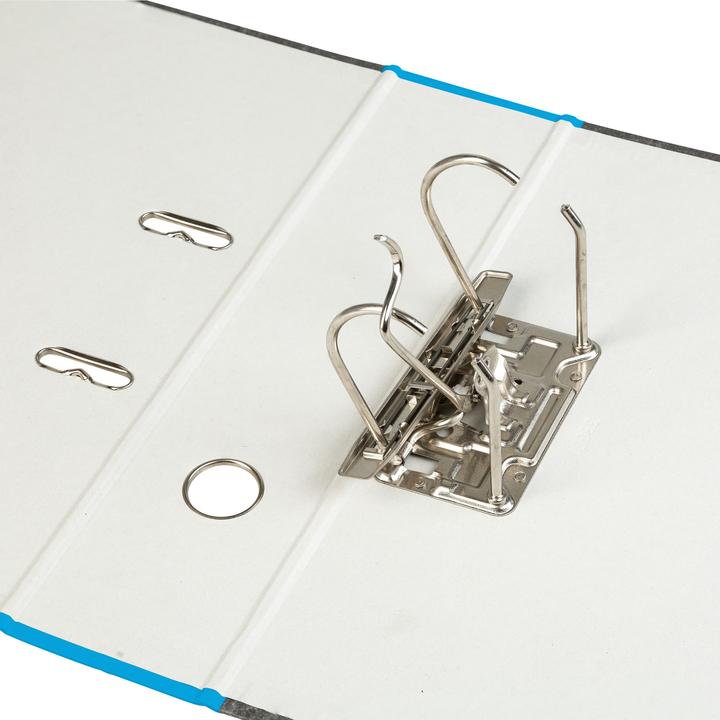 Actual product image Idena Folder A4 blue 8cm cloud marble FSC mix (A4, 80 mm)