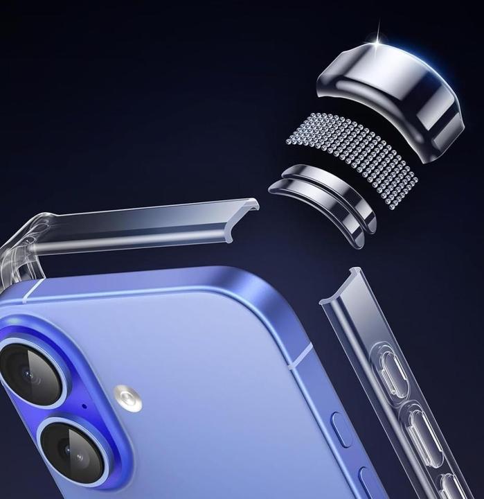 Actual product image Screenguard Crystal Clear Case Bumper (Apple iPhone 16 Plus)