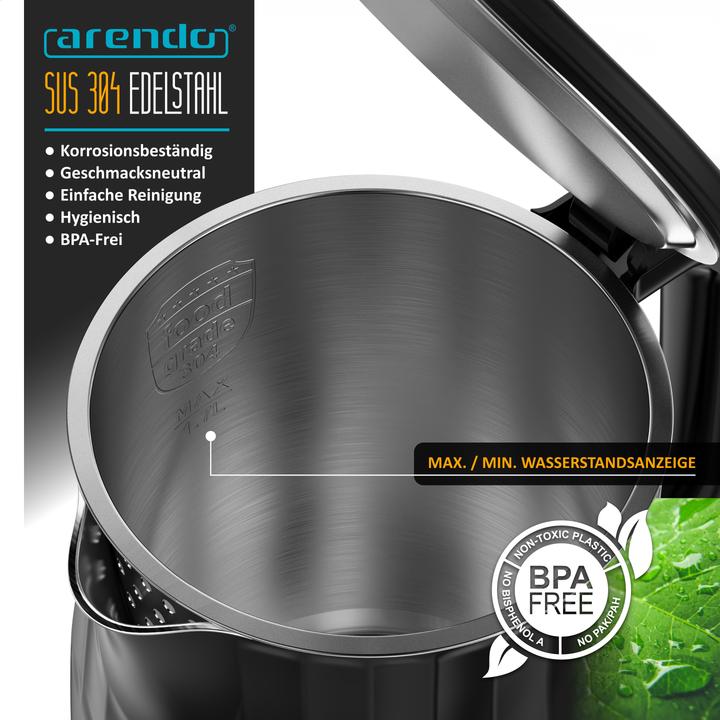 Produktbild Arendo Wasserkocher (1.70 l)