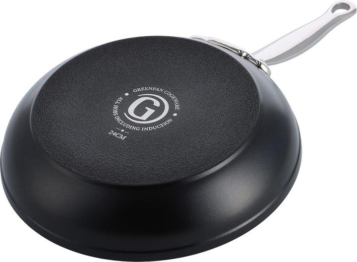 Produktbild Greenpan Barcelona Pro koekenpan met keramische antikleeflaag 26 cm (Bratpfanne, Aluminium, Edelstahl, 26 x 24.50 cm)