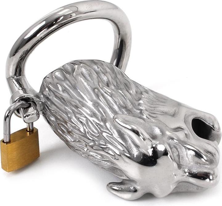 Produktbild Kiotos Steel Cock Cage Lion