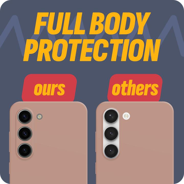 Produktbild Cazy Silikon Hülle Kompatibel mit Samsung Galaxy S23 - Soft TPU Schutz - (Samsung Galaxy S23)