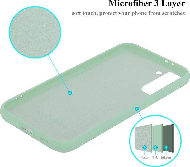 Produktbild Cadorabo TPU Liquid Silicone Case Cover (Samsung Galaxy S21+)