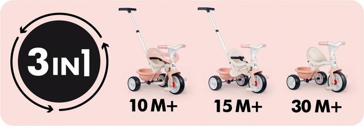 Produktbild Smoby Be Move Comfort Tricycle Pink