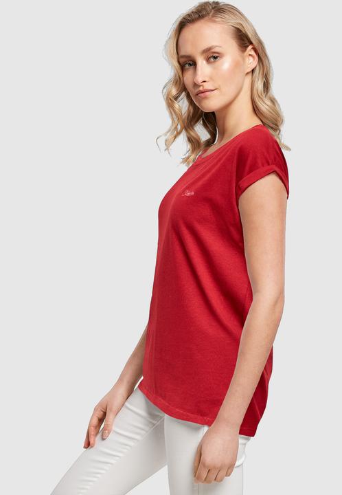 Produktbild Merchcode Ladies Just love Extended Shoulder Tee - 116533 (S)
