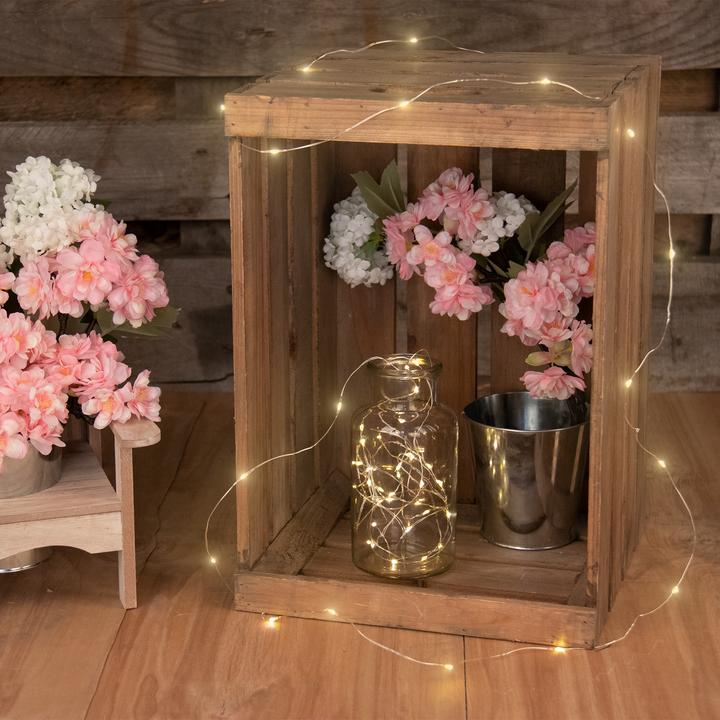 Produktbild Idena Lichterkette 50 Micro LED ww USB (2.75 m)