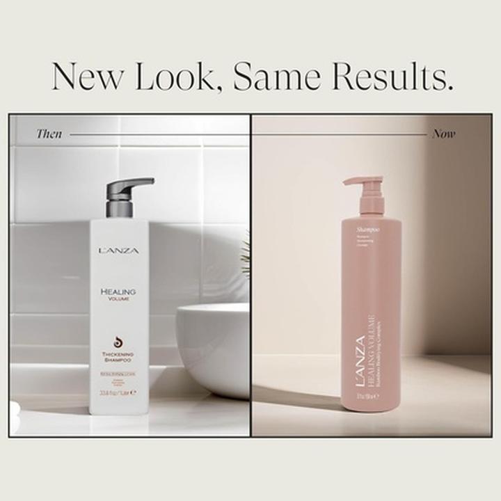 Produktbild L'Anza Healing Volume Thickening Shampoo 1000ml (1000 ml, Flüssiges Shampoo)