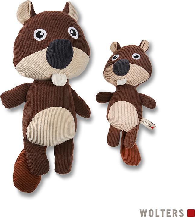 Immagine prodotto Wolters Famiglia Animale Benny Beaver Junior 22 cm marrone/beige (Cane di peluche)