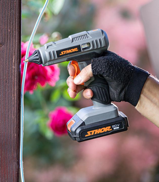 Productafbeelding Toya Sthor Glue Gun 20v 11mm Zonder Batterij En Oplader