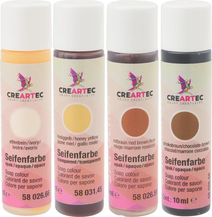 Actual product image Soap colour set "Caffee Latte (40 ml)